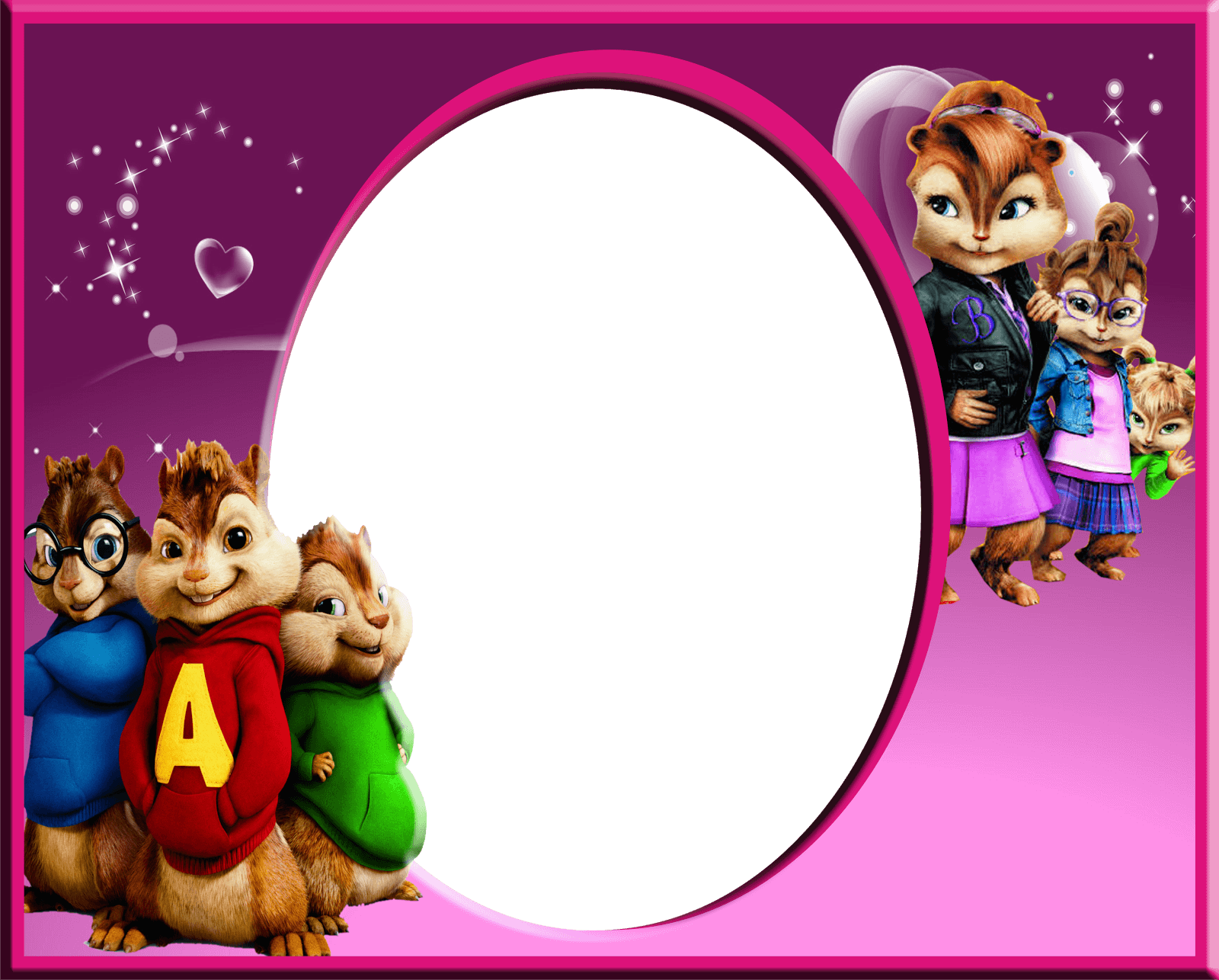 Marco para foto Disney – Alvin y las ardillas
